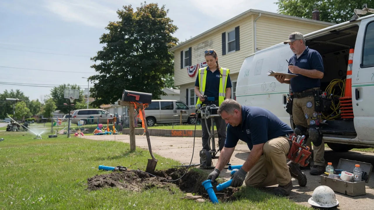 Slab Leak Repair in Woodville, OH near me